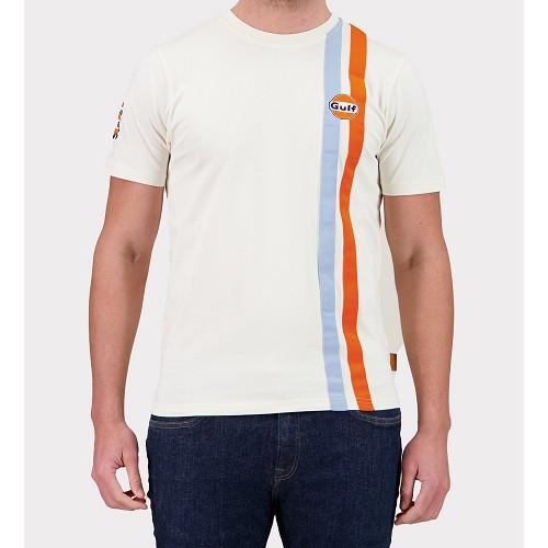 GULF Timeless Collection ecru T-shirt - Size L - UF01879