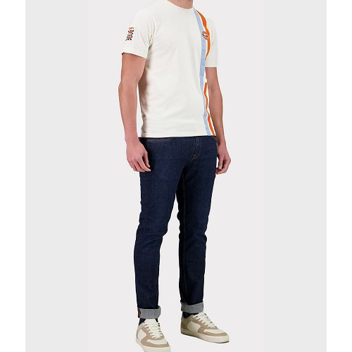 GULF Timeless Collection ecru T-shirt - Size L - UF01879