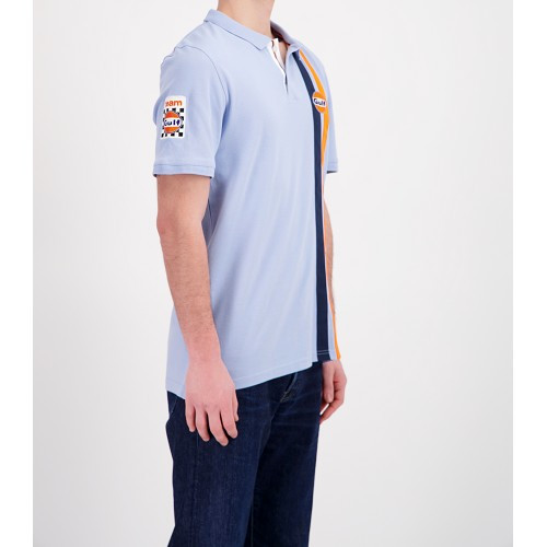 Polo GULF Collection Timeless Light Blue - Size M - UF01881