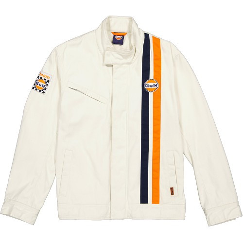     
                
                
    GULF Collection Racing Timeless ecru jacket - Size M - UF01883
