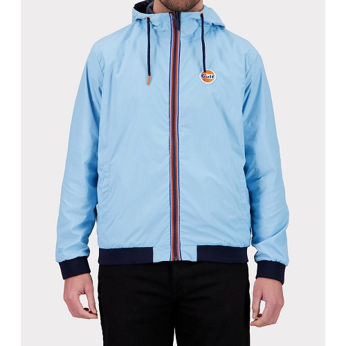 Advanced Tech GULF Navy Blue and Light Blue reversible windbreaker - Size XXL - UF01890