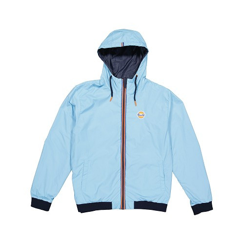 Advanced Tech GULF Navy Blue und Light Blue Reversible Windjacke - Größe XXXL - UF01891