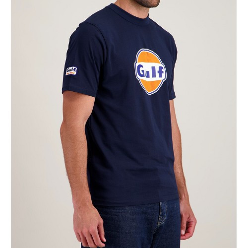 Maglietta GULF 3D Logo Blu Navy - Taglia S - UF01906