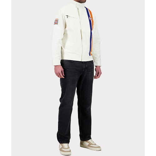 Jacke GULF LEGEND RACING TIMELESS ECRU Größe XL - UF01917