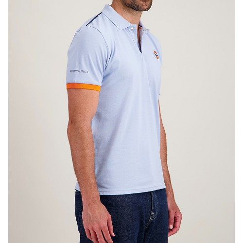 ADVANCED TECH MC LIGHT BLUE POLO SHIRT SIZE L - UF01935