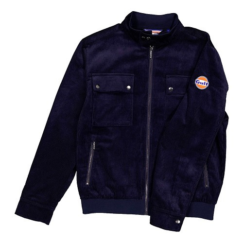 Veste en velours GULF navy blue taille M - UF01942
