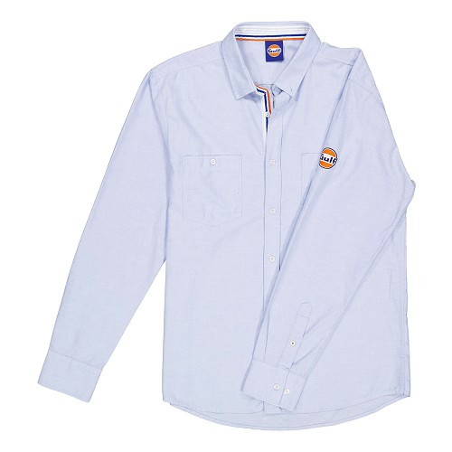     
                
                
    Chemise OXFORD GULF Light Blue Taille M - UF01946

