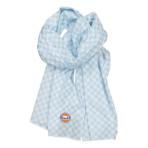     
                
                
    Chèche classic damier light blue Gulf taille unique - UF01949
