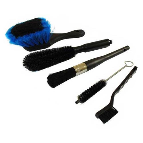  Set of 5 brushes for cars, motorcycles and bicycles - UF03213 