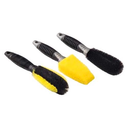  Set di 3 spazzole per pulizia dei cerchi - UF03214 