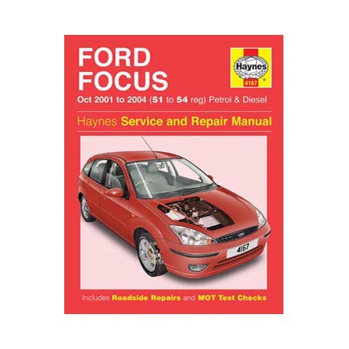     
                
                
    Revue technique pour Ford Focus de 2001 à 2005 - UF04041
