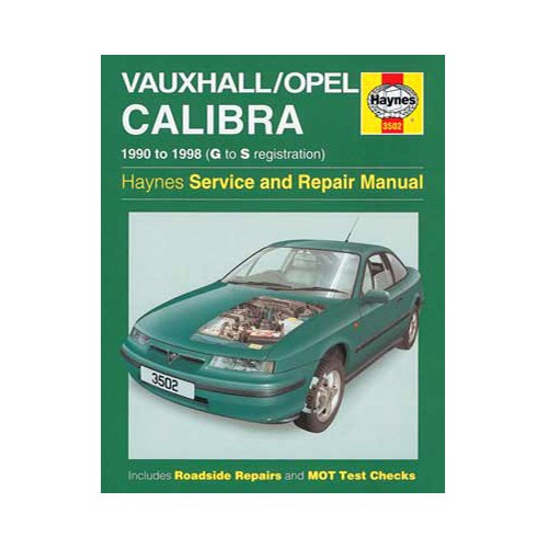     
                
                
    Haynes technical guide for Opel/Vauxhall Calibra - UF04047
