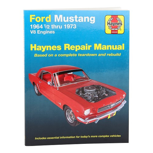     
                
                
    Revue technique pour Ford Mustang V8 de juillet 64 à 73 - UF04208
