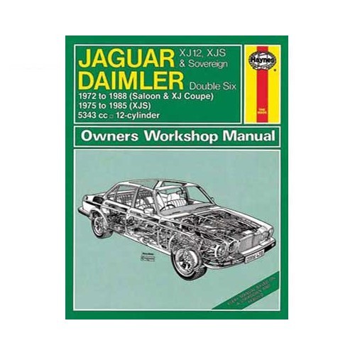     
                
                
    Technical guide for Jaguar XJ12,XJS and Sovereign, Daimler Double-Six from 75 to 88 - UF04212
