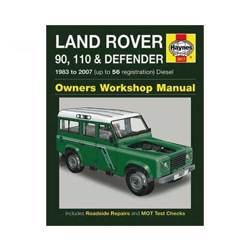  Revisão técnica da Haynes para Land Rover 90/110 e Defender Diesel de 83 a 07 - UF04221 