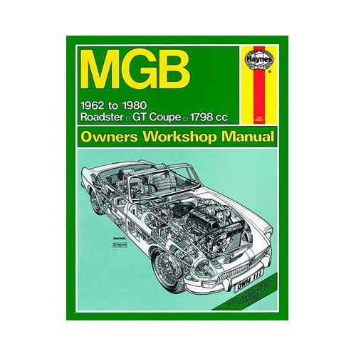  Manual de taller para MGB de 62 a 80 - UF04228 