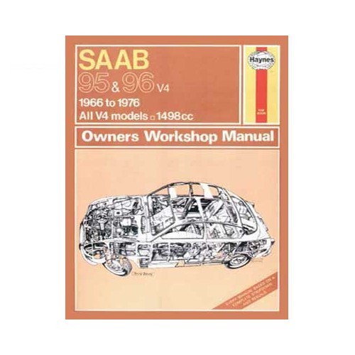  Haynes technical guide for Saab 95&96 from 66 to 76 - UF04245 