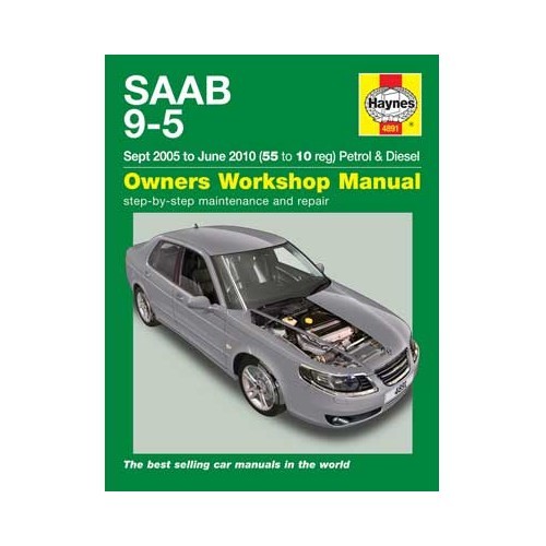  Manual de taller Haynes para Saab 9-5 de 2005 a 2010 - UF04253 