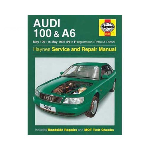  Manual de taller Haynes para Audi 100 y A6 de 91 a 97 - UF04259 