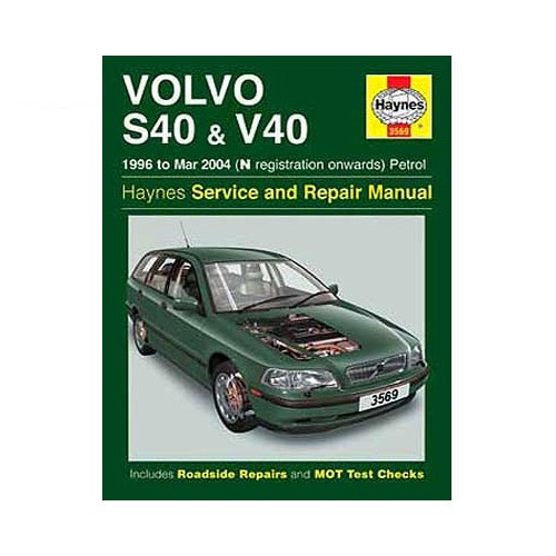     
                
                
    Revue technique Haynes pour Volvo S40 et V40 Essence de 96 à 04 - UF04265
