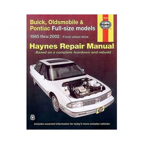  Haynes USA technical guide for Buick, Oldsmobile and Pontiac FWD 85-02 - UF04267 
