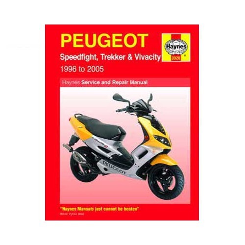  Revisão técnica Haynes para scooters Peugeot - UF04276 