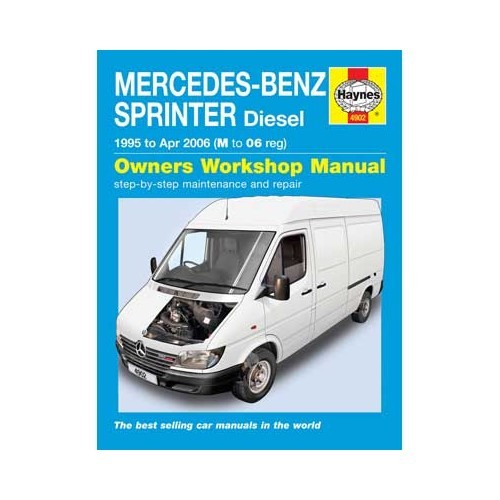  Revisão técnica da Haynes para Mercedes Sprinter Diesel de 95 a 2006 - UF04285 