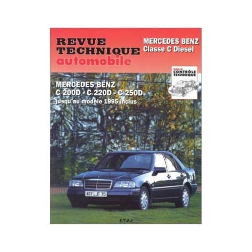  Manual de taller para Mercedes Clase C Diésel hasta 95 - UF04287 