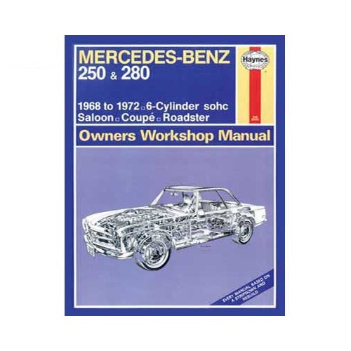     
                
                
    Haynes revisione tecnica per Mercedes 250SL 280SL Pagoda W113 (1968-1972) - UF04338
