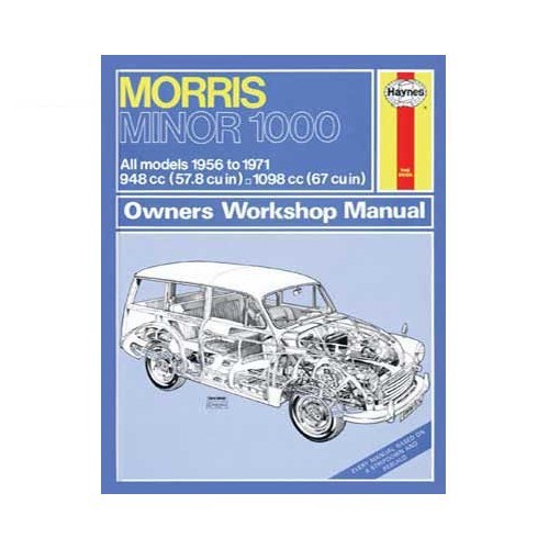  Technische Übersicht für Morris Minor 1000 von 56 bis 91 - UF04344 
