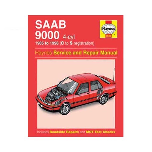  Haynes technisch verslag voor Saab 9000 van 85 tot 98 - UF04404 