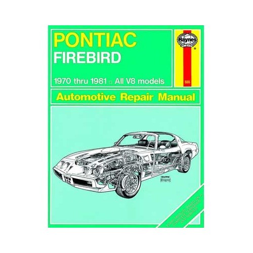  Manual de taller Haynes USA para Pontiac V8 de 70 a 81 - UF04409 