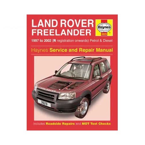  Haynes technical guide for Land Rover Freelander from 97 to 2002 - UF04410 