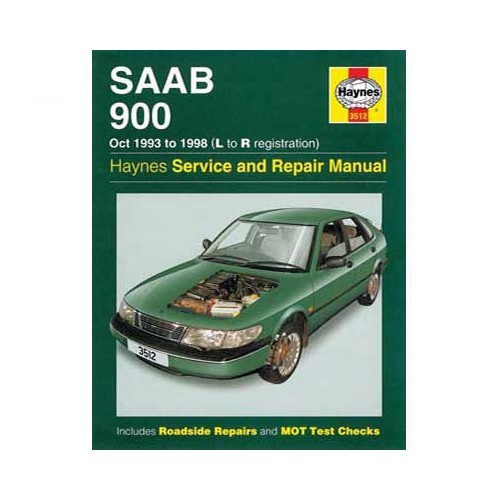  Haynes technisch verslag voor Saab 900 van 93 tot 98 - UF04412 