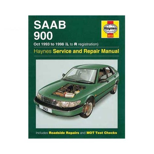     
                
                
    Haynes technical guide for Saab 900 from 93 to 98 - UF04412
