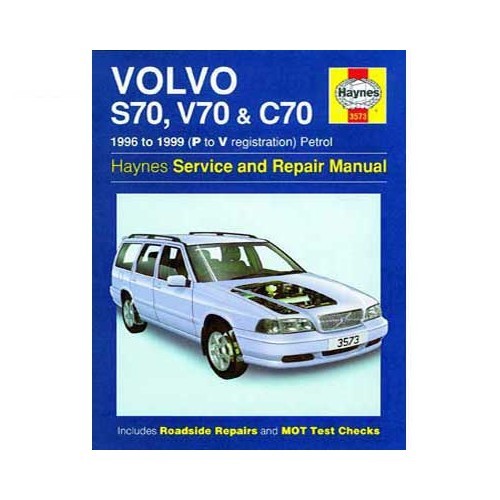  Technische herziening voor Volvo S70, V70 en C70 benzine van 96 tot 99 - UF04443 