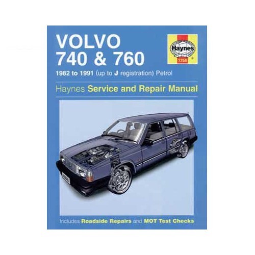  Haynes technical guide for Volvo 740 and 760 from 82 to 91 - UF04472 