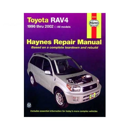  Manual de taller Haynes para Toyota RAV4 gasolina - UF04483 