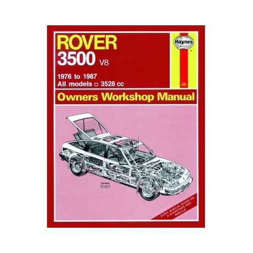  Technical guide for Rover 3500 V8 from 76 to 87 - UF045001 