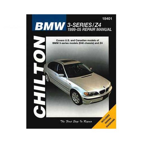  CHILTON USA technical guide for BMW E46 and Z4 from 99 to 2005 - UF04506 