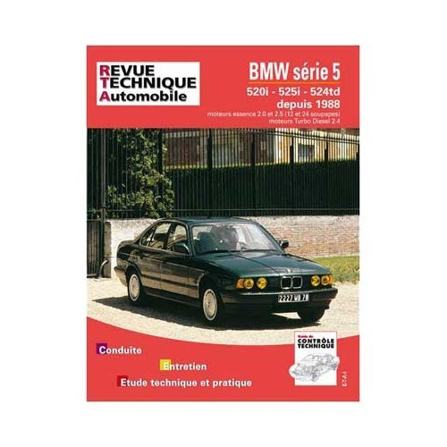     
                
                
    Manual de taller ETAI para BMW serie 5 E34 de 1988 a 1991 - UF04516
