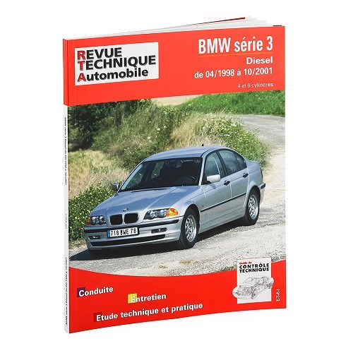     
                
                
    Revue technique ETAI pour BMW série 3 E46 Diesel de 4/98 à 10/01 - UF04518
