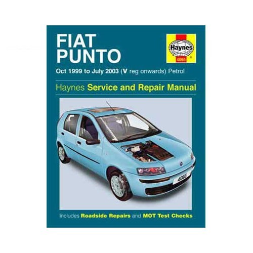  Haynes technisch verslag voor Fiat Punto benzine van 99 tot 2003 - UF04538 