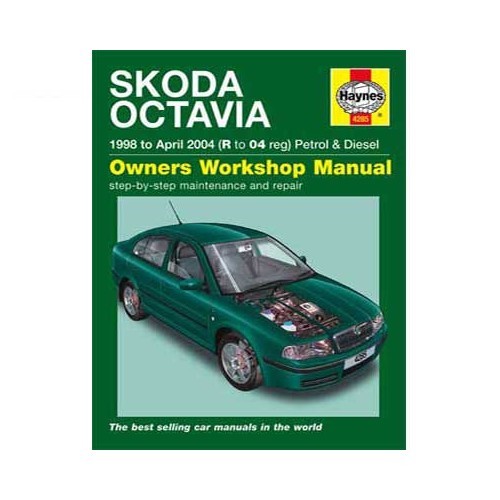  Manual de taller Haynes para Skoda Octavia de 98 a 2004 - UF04558 