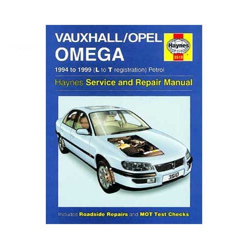  Haynes technisch verslag voor Opel Omega benzine van 94 tot 99 - UF04568 