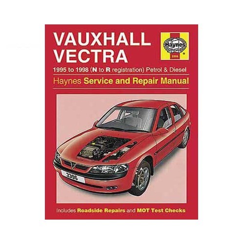  Revisione tecnica Haynes per Opel Vectra dal 95 al 02/99 - UF04570 