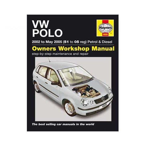  Haynes technical guide for Polo 9N from 2002 to May 2005 - UF04572 