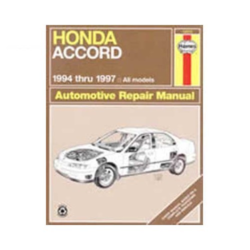  Revisão técnica da Haynes USA para Honda Accord de 94 a 97 - UF04588 
