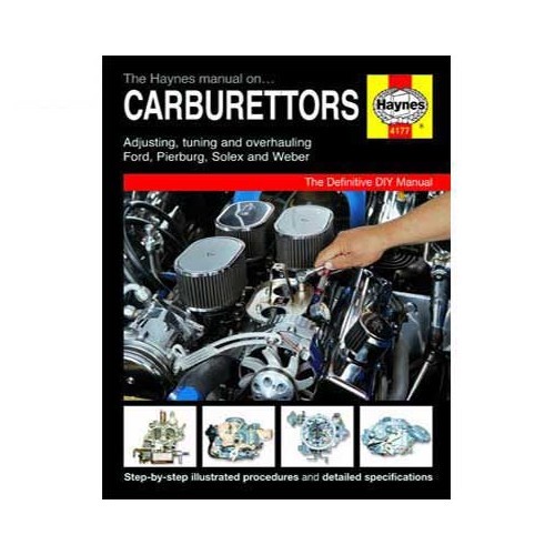  Livro: "The Haynes Manual on Carburettors - UF04598 