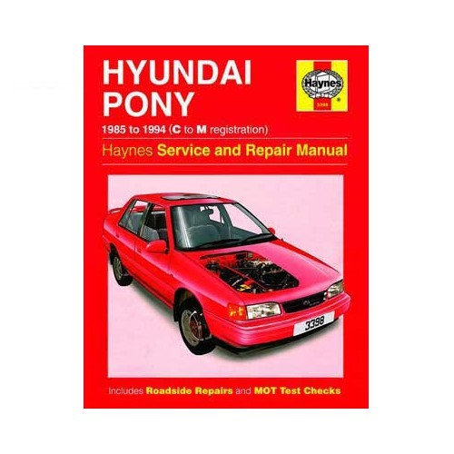  Haynes technicalguide for Hyundai Pony (85 - 94) - UF04624 